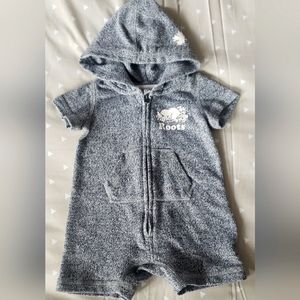 Roots Baby Copper Beaver XS 3-6M Romper
